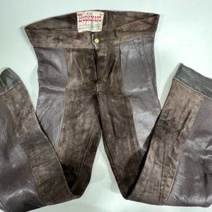 Buckboard Leather Pants Vintage